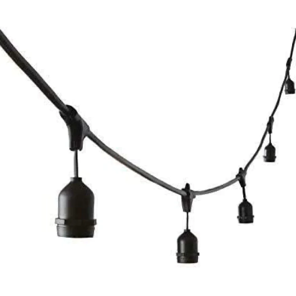 Catena illuminata da esterno 10 lampadine E27 lunghezza 10 metri - Image 4