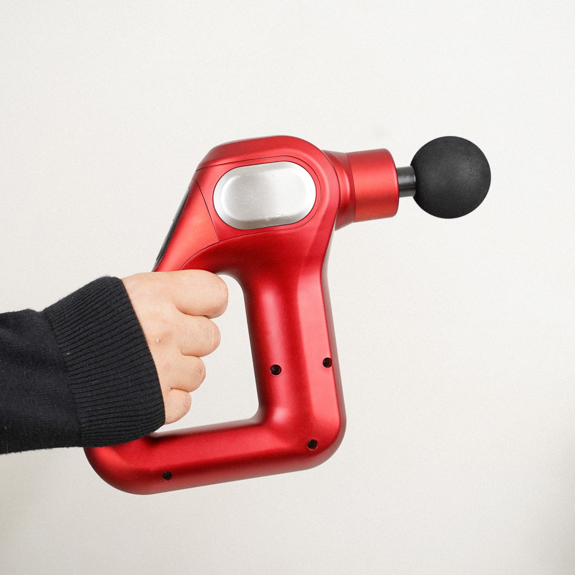 Pistola per massaggio muscolare terapeutico con 8 testine e 12 livelli di velocità - Image 6