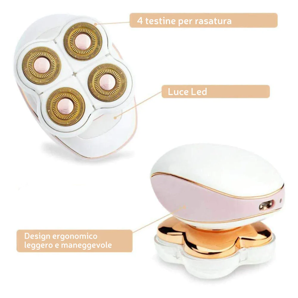 Epilatore Elettrico Portatile – Gambe, Braccia e Corpo Senza Dolore - Image 5