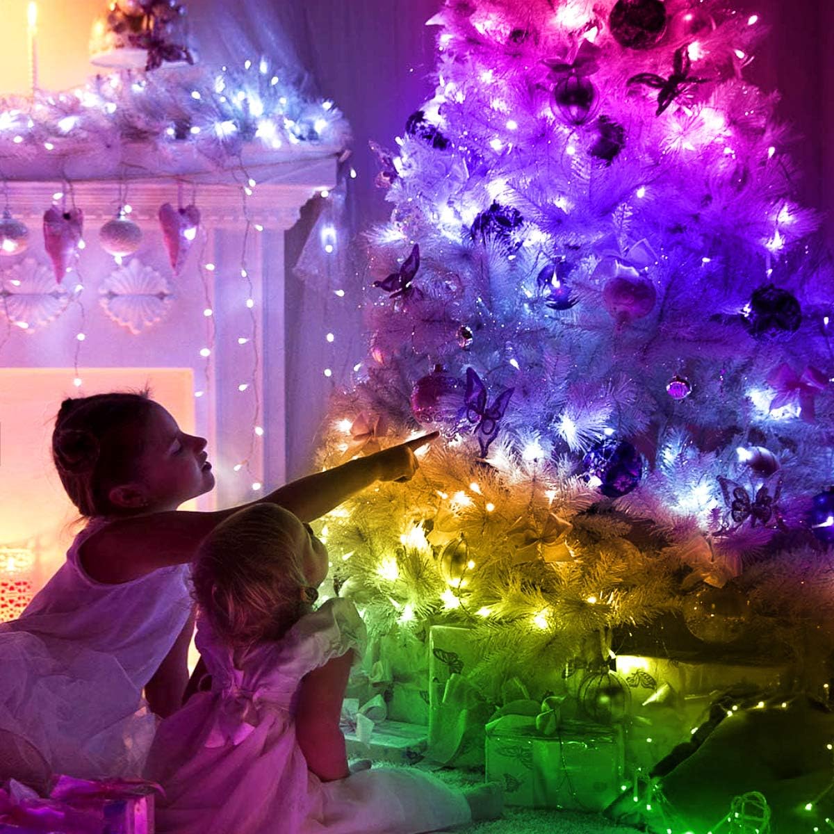 Luci Led Albero di Natale 5 - 10 - 20 metri, Luci Led Camera Da Letto Tik Tok, Led Stanza Gaming - Image 10