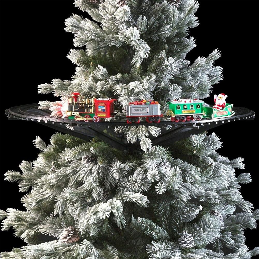Trenino albero di natale, trenino di babbo natale - Image 5